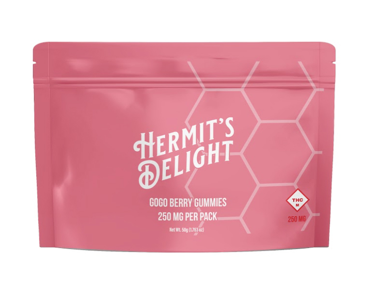 Photograph of product: GO GO Berry - Hermit's Delight - 250mg Gummies