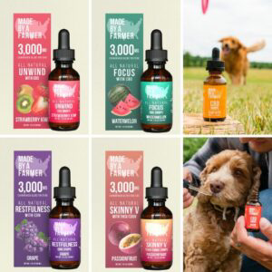 Photograph of product: Made By A Farmer 3000mg Tincture - Focus - Watermelon