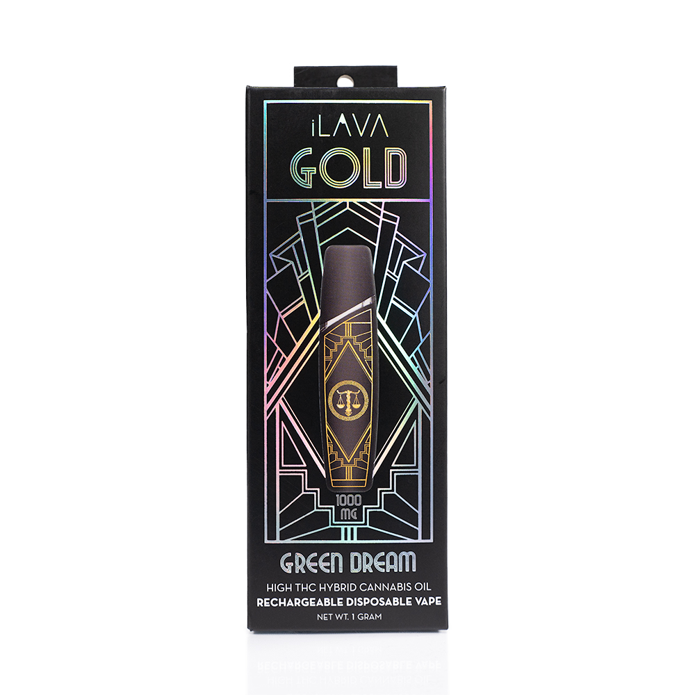 Photograph of product: GOLD Disposable 1000mg - Green Dream