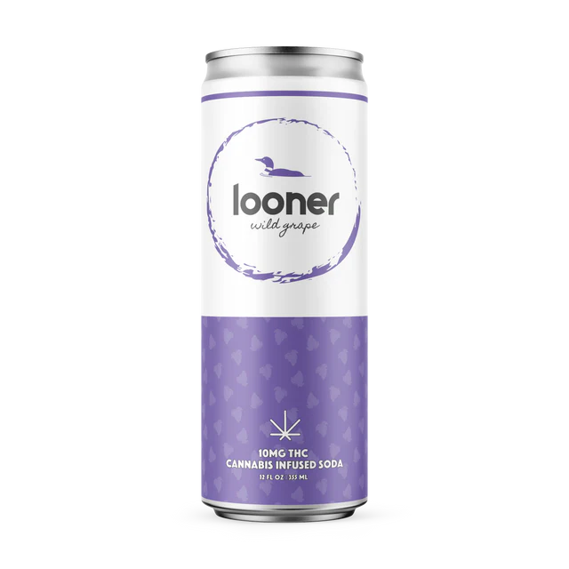 Photograph of product: Looner - Wild Grape - 10mg TH-oui - 12oz