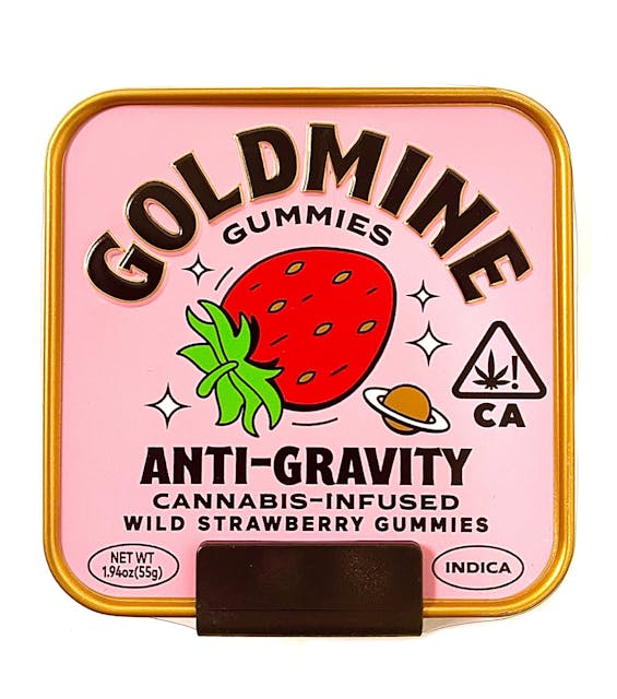 Photograph of product: Anti-Gravity - Wild Strawberry Tin - 100 MG TH-oui - 