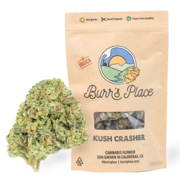 Photograph of product: Kush Crasher (I) 3.5g 8th - Burr's Place