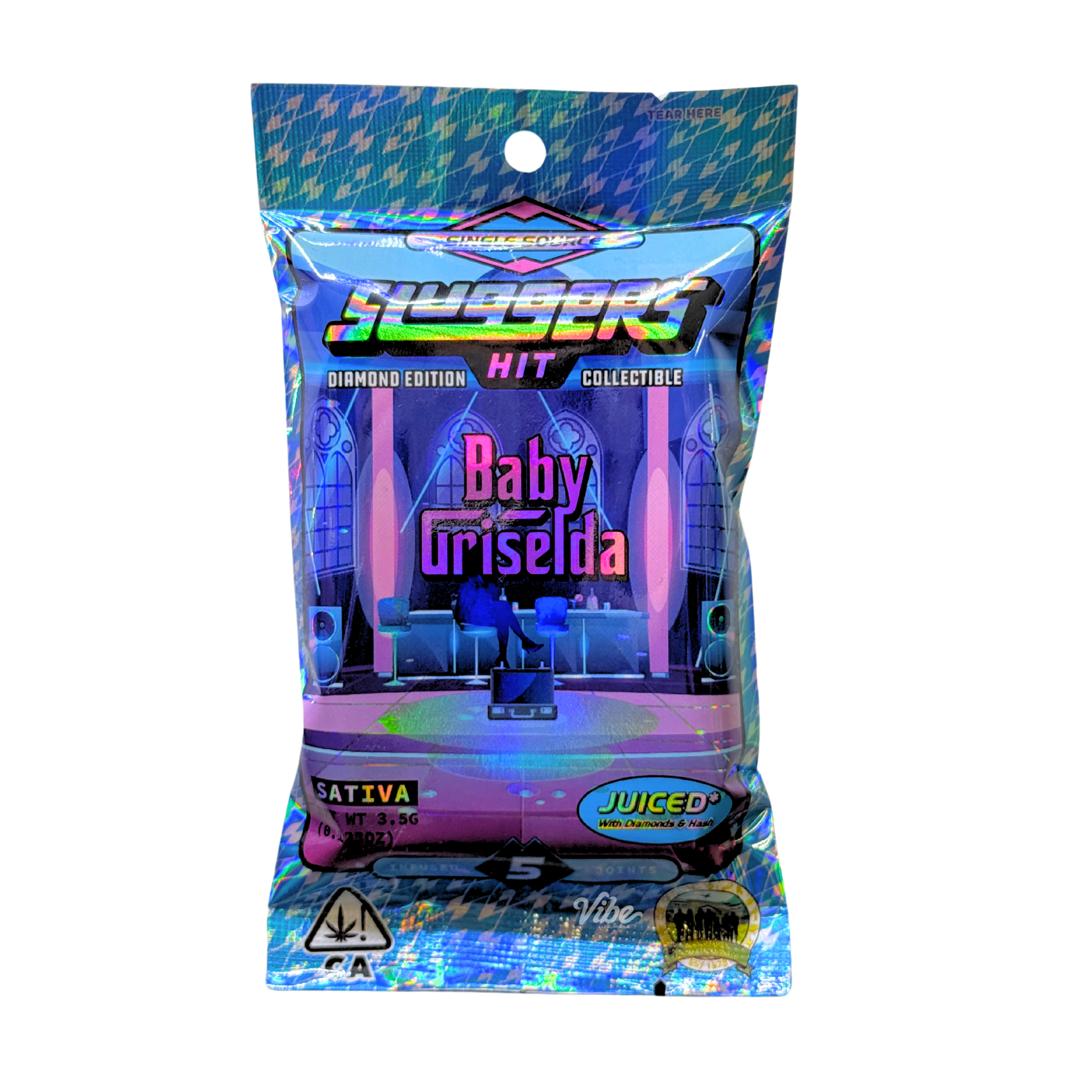 Photograph of product: BABY GRISELDA DIAMOND & au chocolat INFUSED 5PK PREROLLS