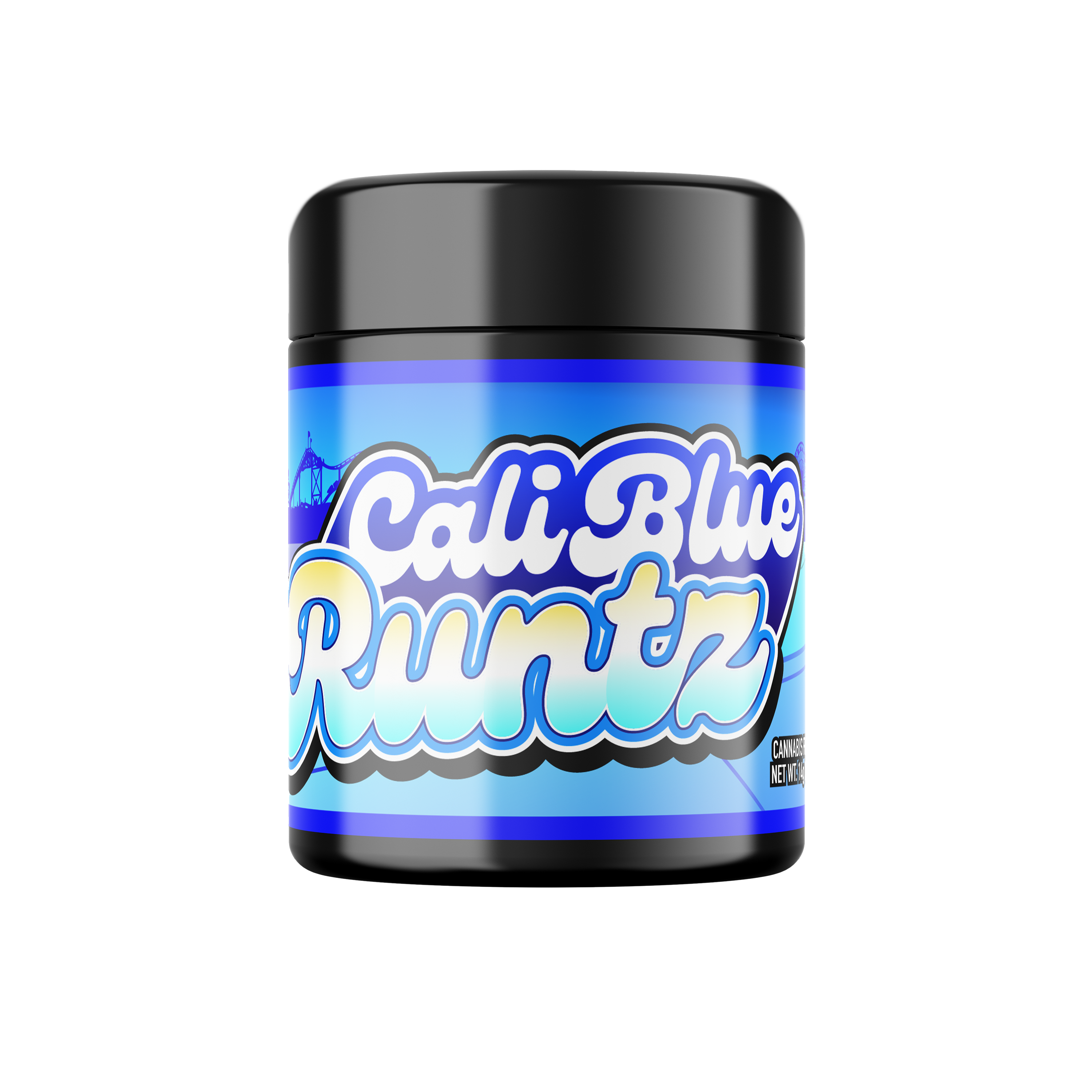 Photograph of product: Exotic Matter | Cali Blue Runtz | 14g | Pre-Pack Flower