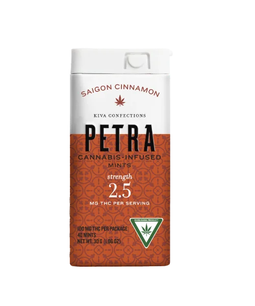 Photograph of product: Petra | Saigon Cinnamon | 100mg | Edible Mints