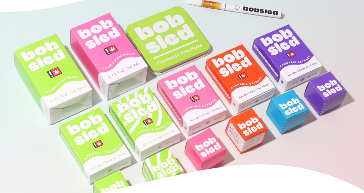 Photograph of product: Bobsled - Purple Hindu Kush - Cured Resin