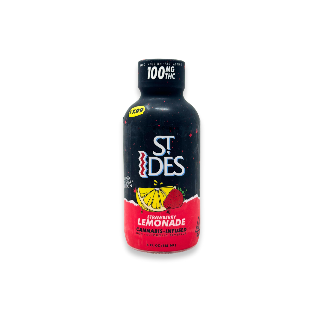 Photograph of product: St Ides - Shot - Strawberry Lemonade - 4oz - 100mg