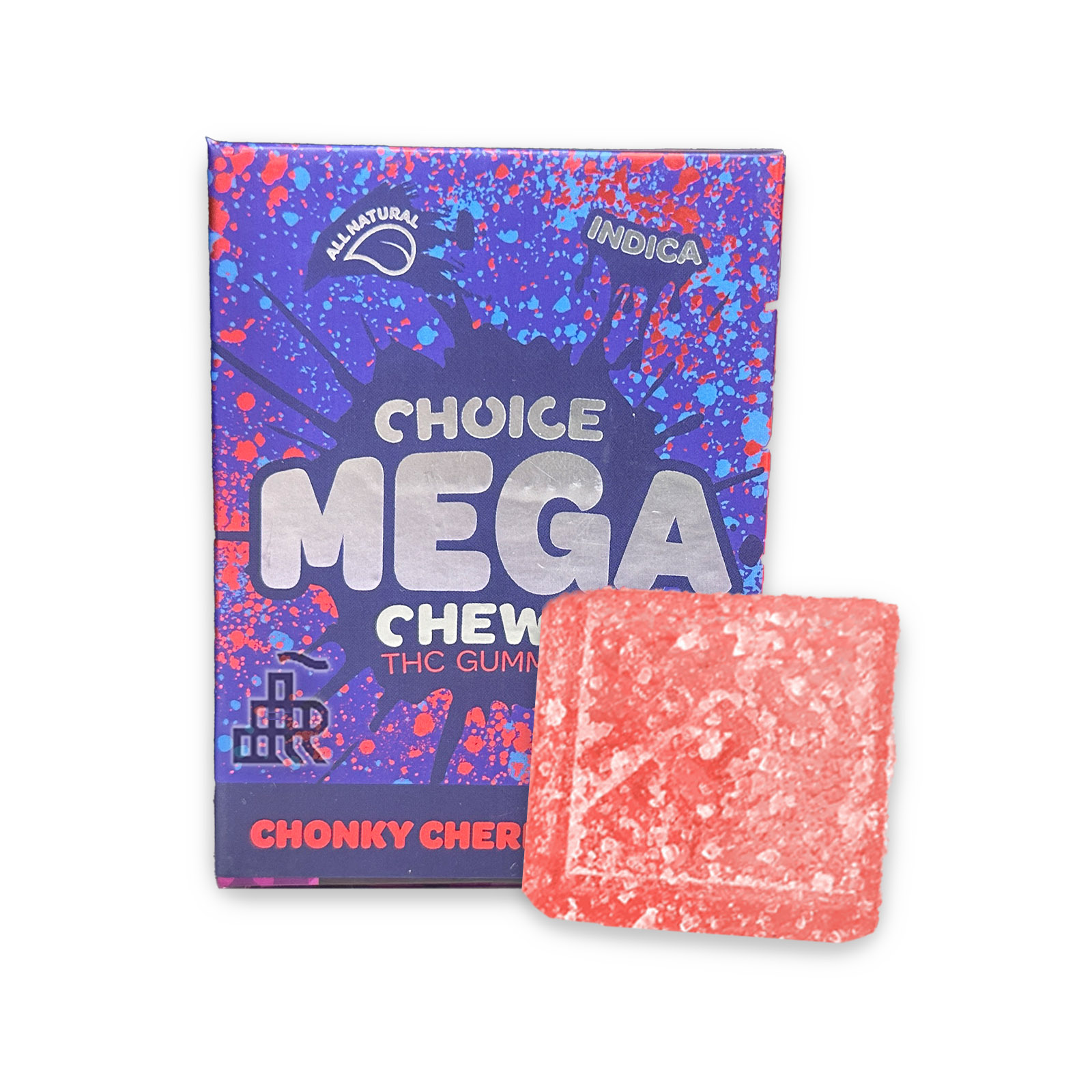 Photograph of product: Chonky Cherry Berry | Mega Chew | 2pc