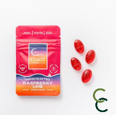 Photograph of product: Raspberry Lime 1:1:1 (TH-oui:TH-ouiV:CBD) - 4 Pack