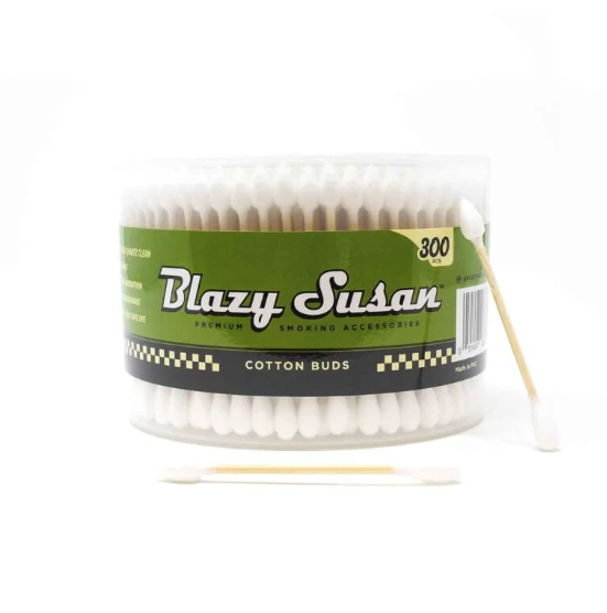 Photograph of product: BLAZY SUSAN - COTTON BUDS - 300CT - WHITE