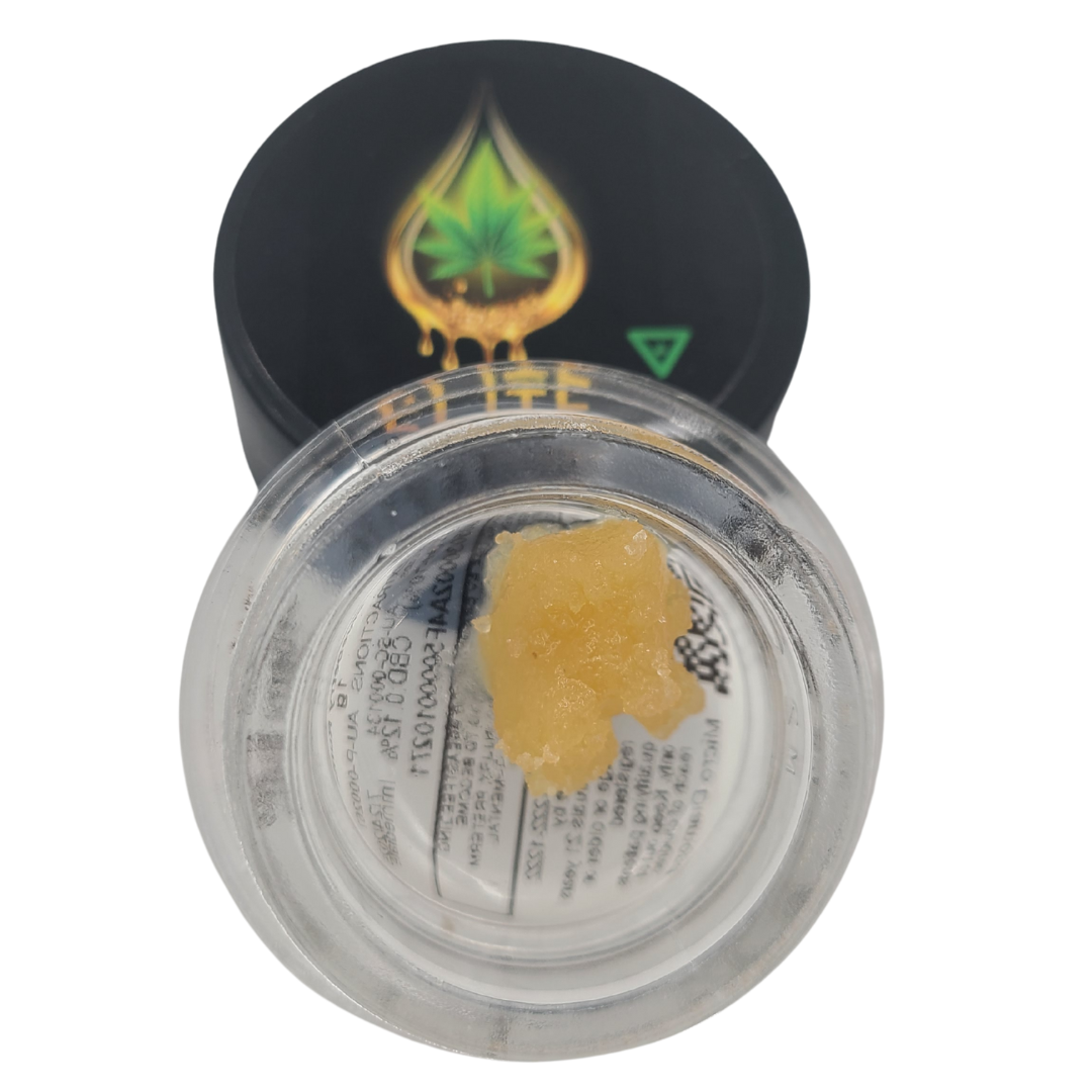 Photograph of product: Elite Xtractions | Blueberry Runtz Resin