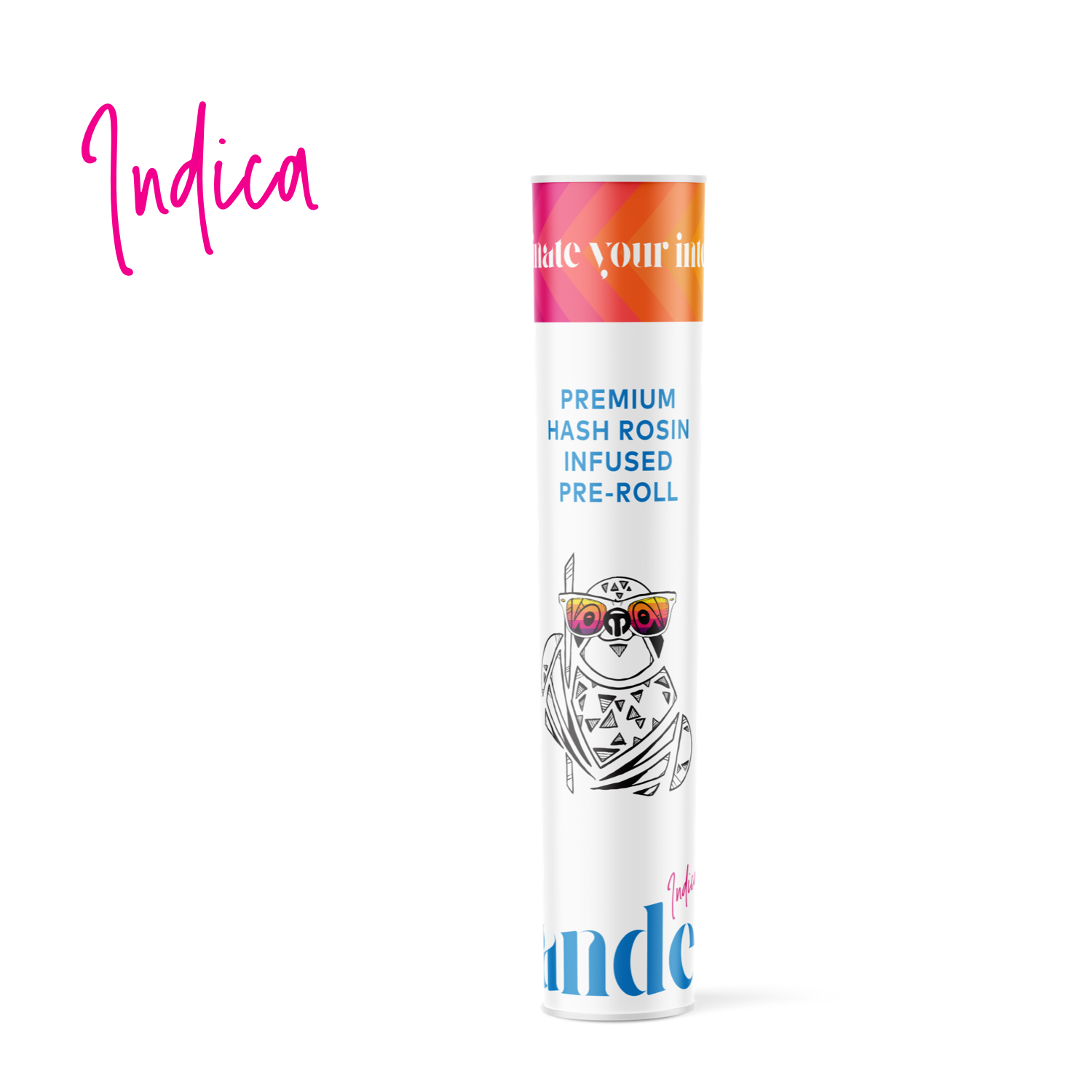 Photograph of product: Candela Slurricane 1.25g Solventless au chocolat Rosin Infused Pre-Roll