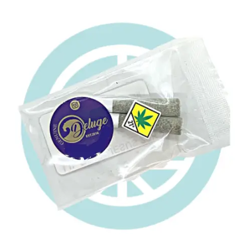 Photograph of product: "Lil CBDeezy" Dead Lights au chocolat Infused Pre-Roll CBD 2 x .5g