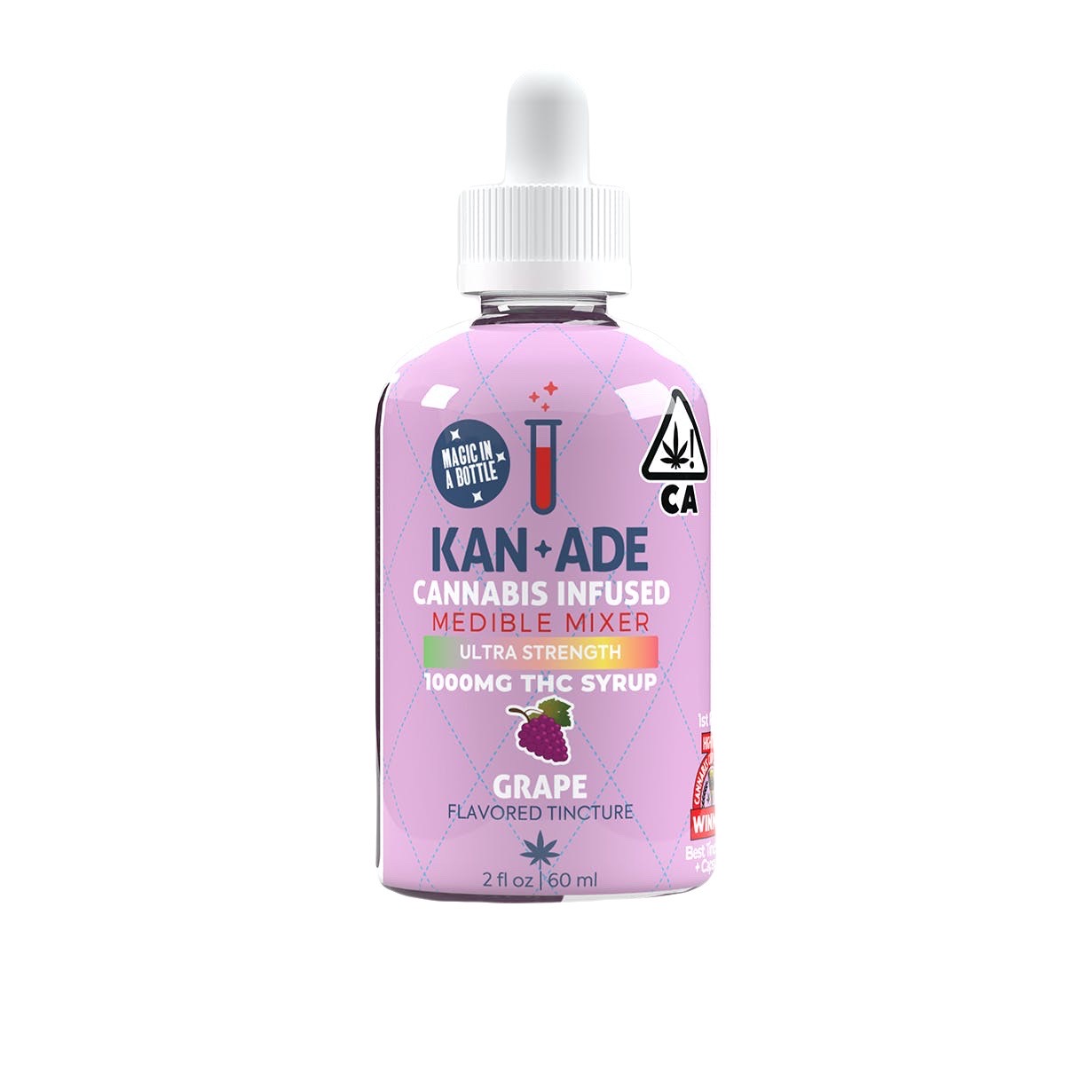 Photograph of product: Kan+Ade Grape Syrup 1000mg