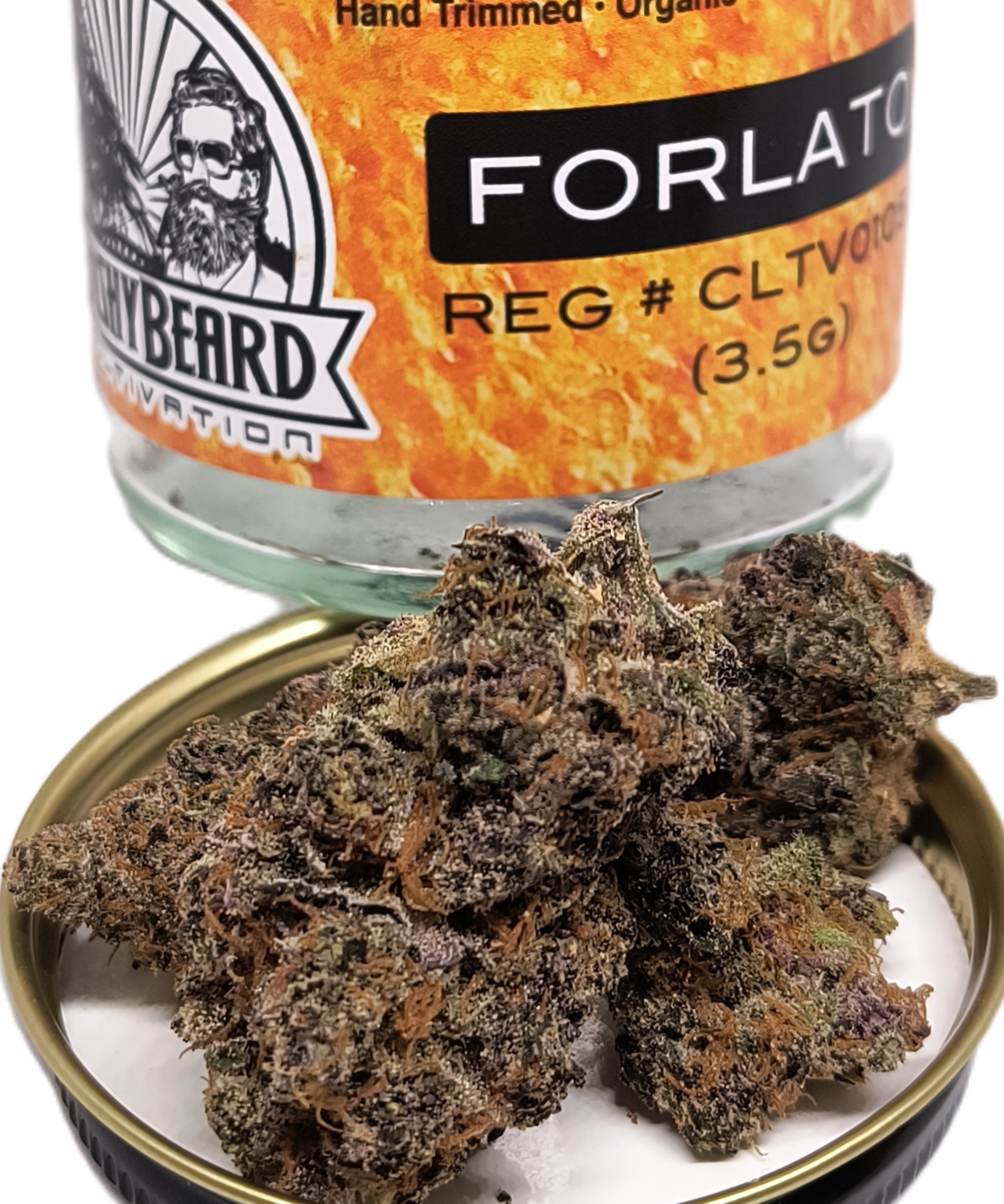 Photograph of product: Forlato Jar | Bushy Beard - 3.5g