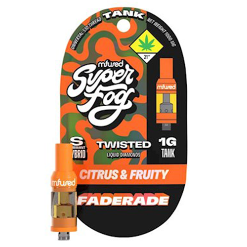 Photograph of product: Mfused: Faderade (S) Twisted Liquid Diamonds - Cartridge