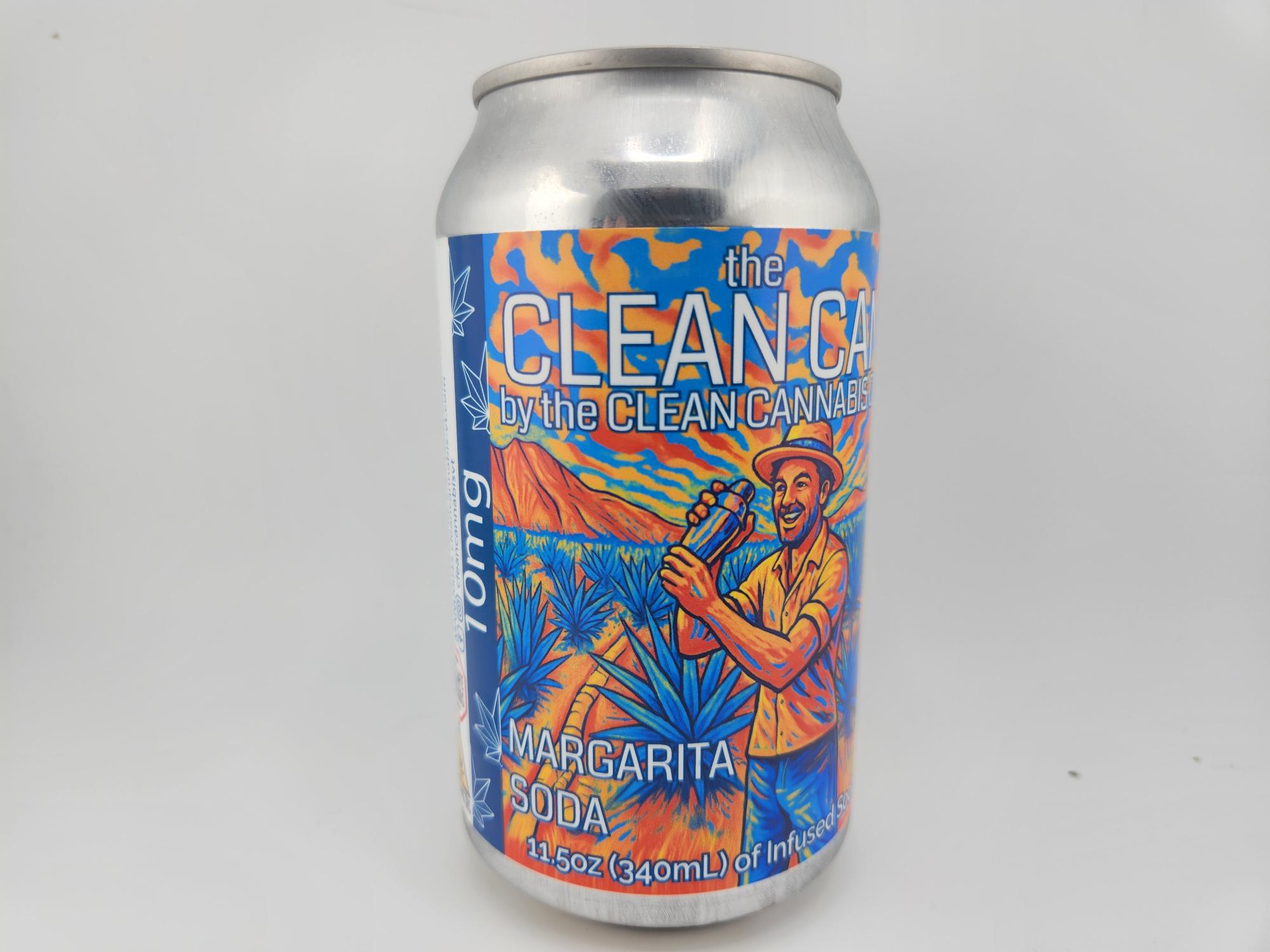 Photograph of Product: The Clean Cannabis Company - Margarita Soda