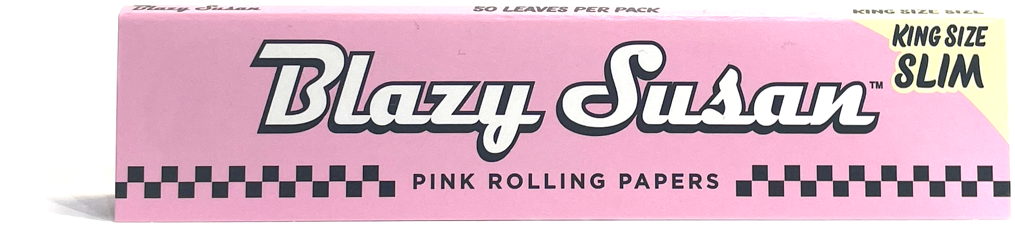 Photograph of product: Blazy Susan | King Size Rolling Papers | Pink