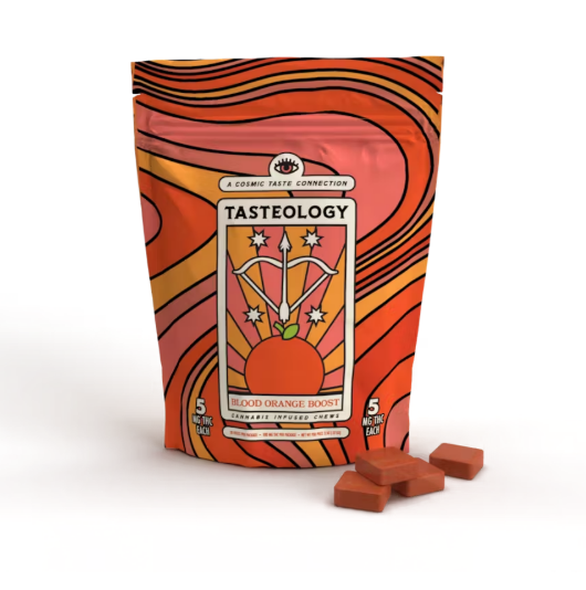 Photograph of product: Blood Orange Boost Chews 4-5.5mg 20pc