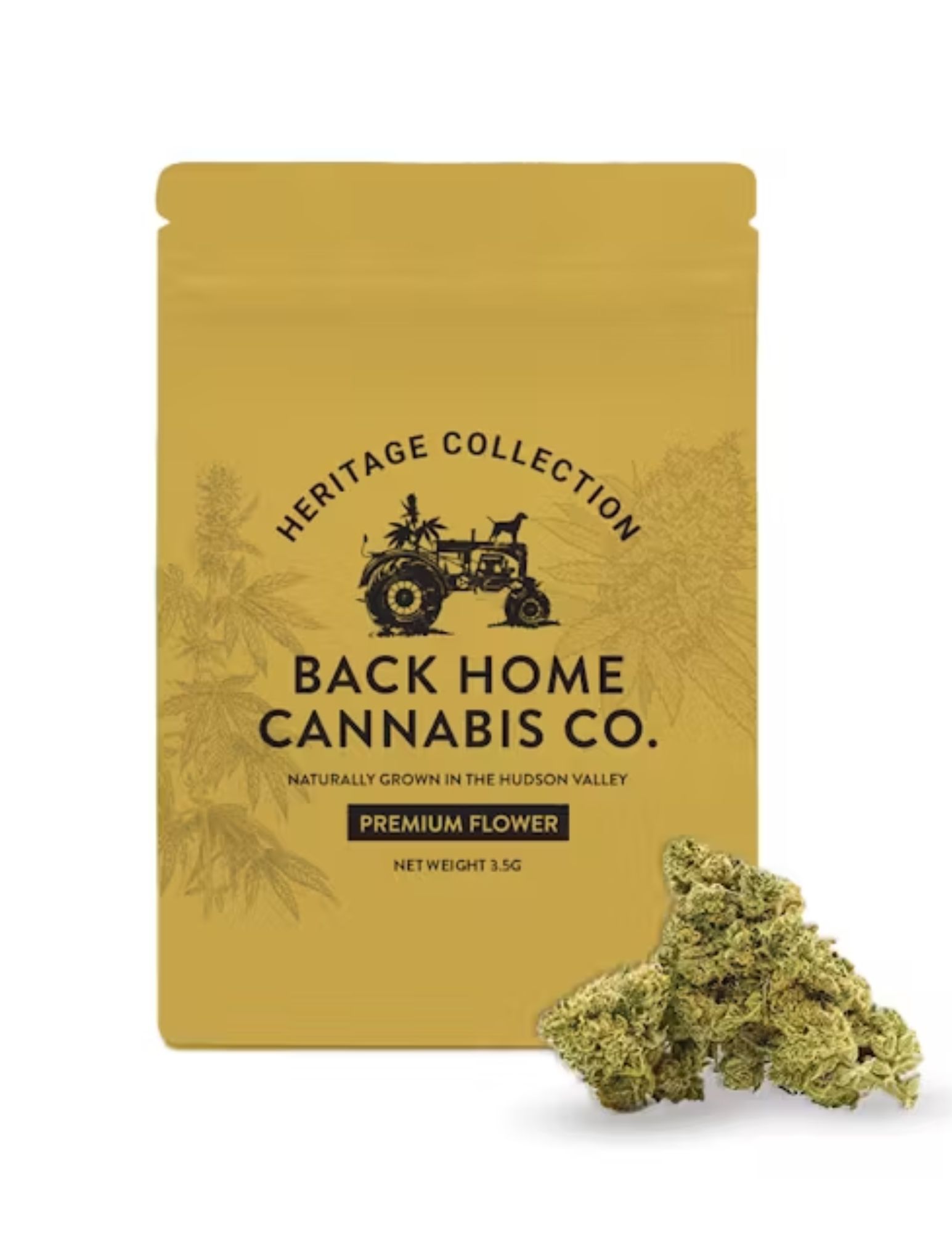 Photograph of product: Back Home Oui'd Co. | 3.5g Flower Bag | Maui Wowie