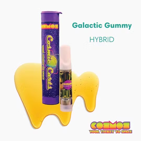 Photograph of product: Cosmic | 1g Cartridge | REC - Galactic Gummy (H)