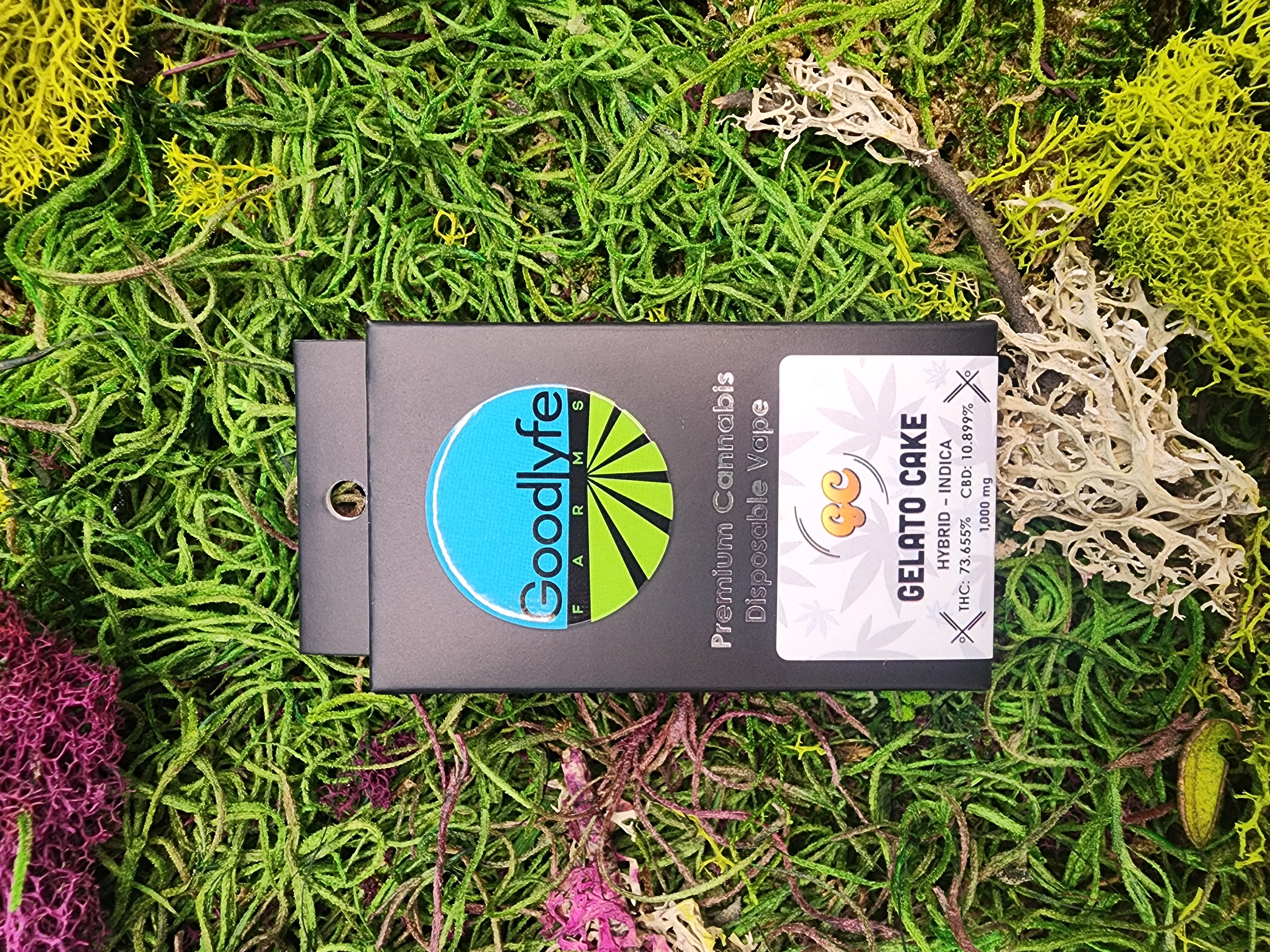 Photograph of product: 1G GELATO CAKE DISPOSABLE