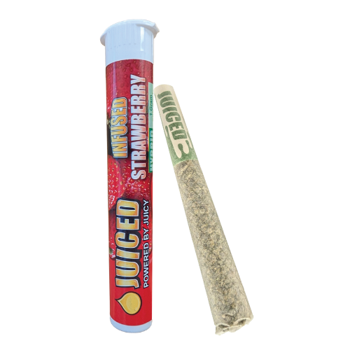 Photograph of product: Strawberry Infused Preroll