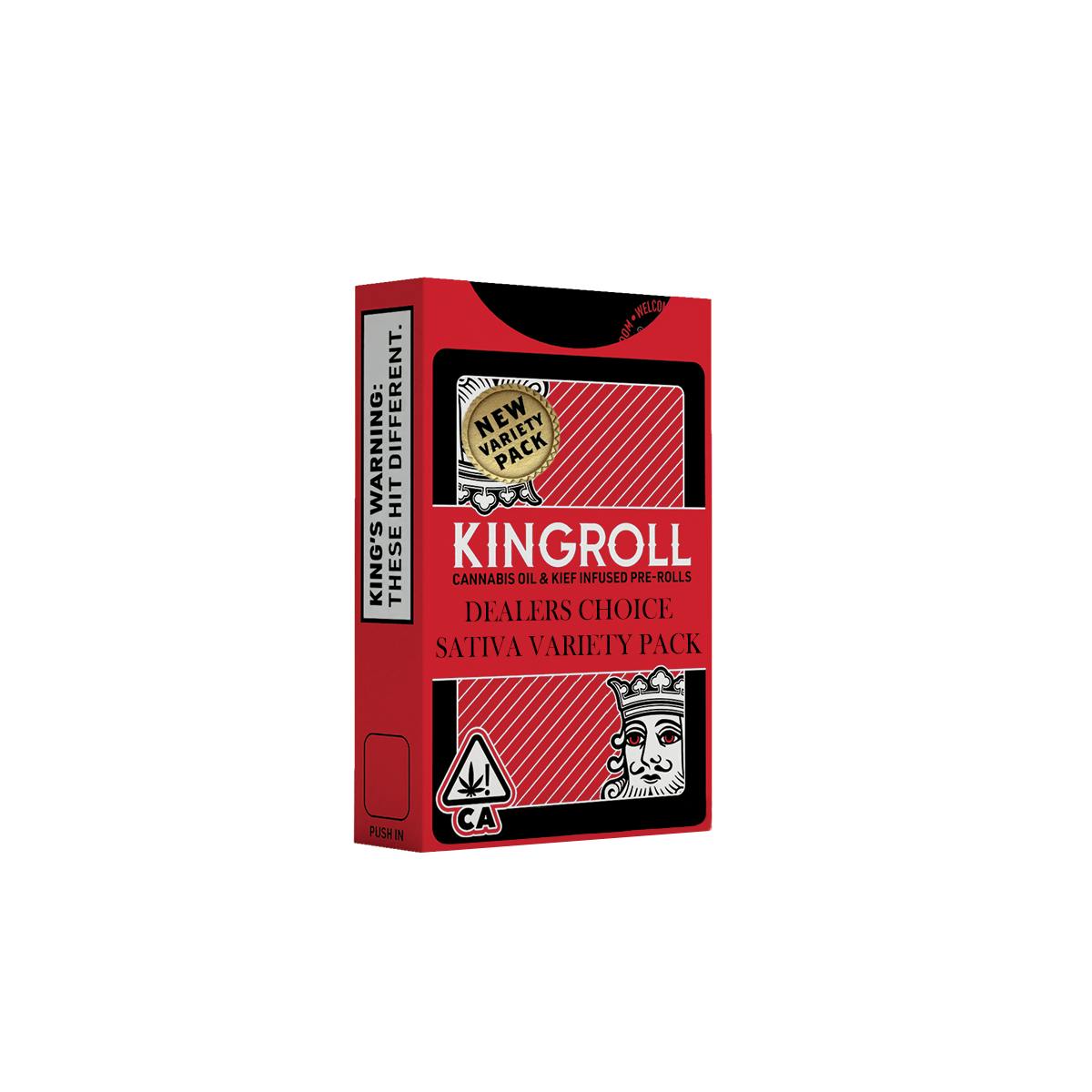 Photograph of product: Kingroll Dealers Choice 3g 4-Pack - Oui'd Mixed Pack #7