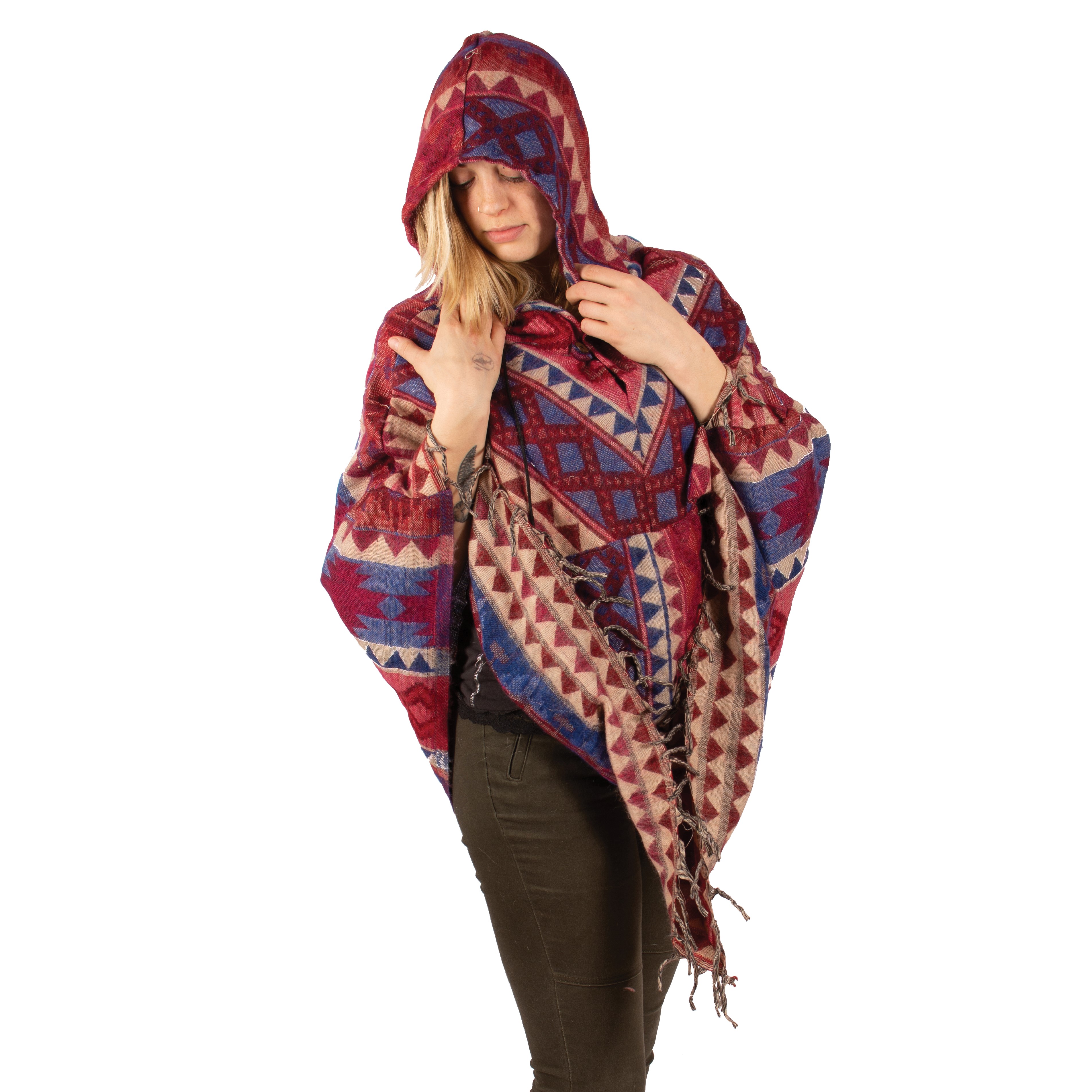 Photograph of product: Wool Poncho Pattern