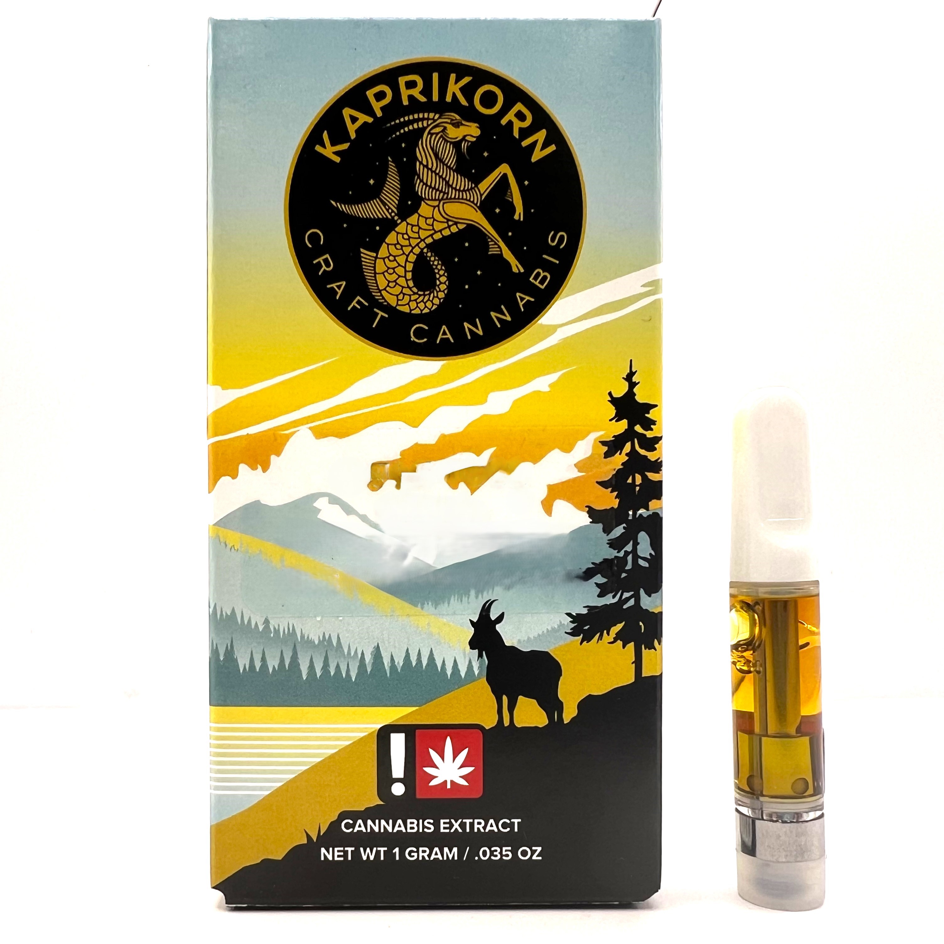 Photograph of product: Kaprikorn 1g Cart | Georgia Pie Cured Resin