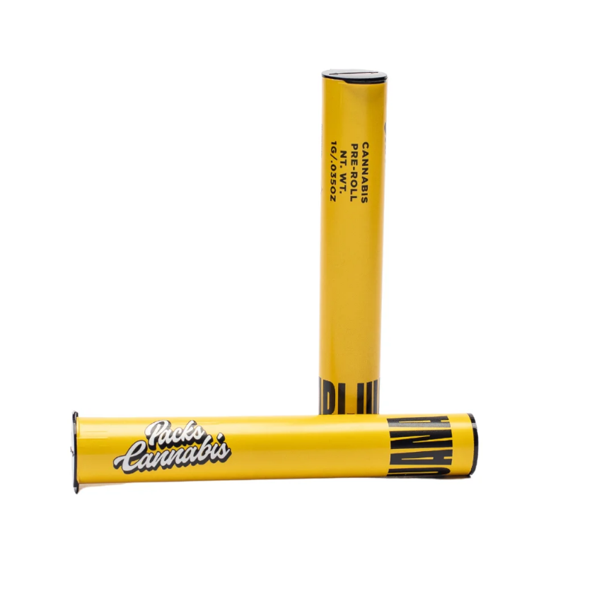 Photograph of product: Pineapple Upside-Down Cake .5g 2pk Pre-Roll - Packs