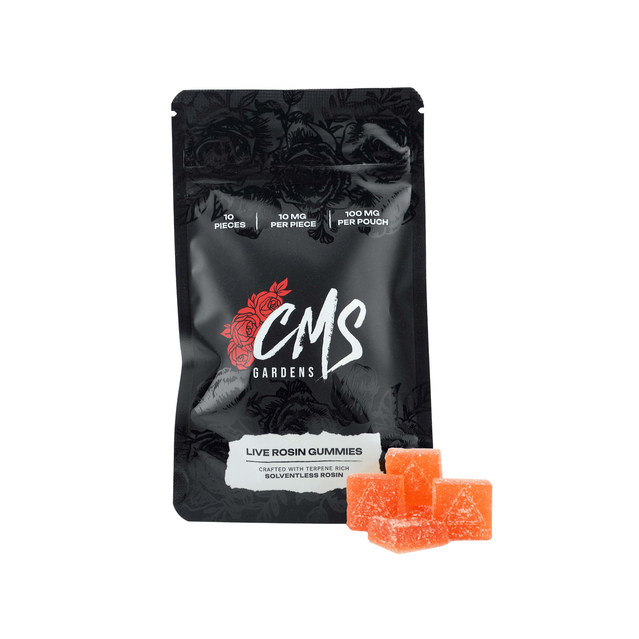 Photograph of product: Strawberry Lemonade | Live Rosin Gummies | 100mg