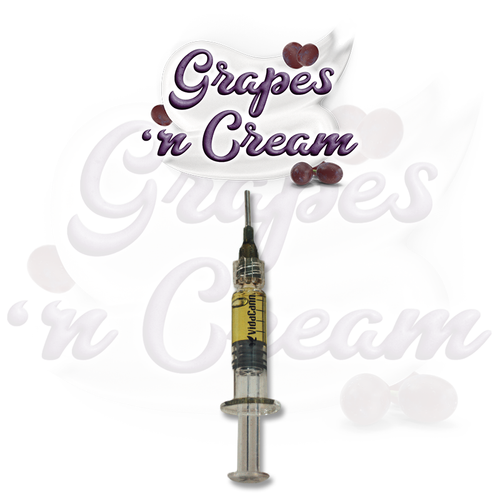 Photograph of product: Grapes n' Cream Syringe
