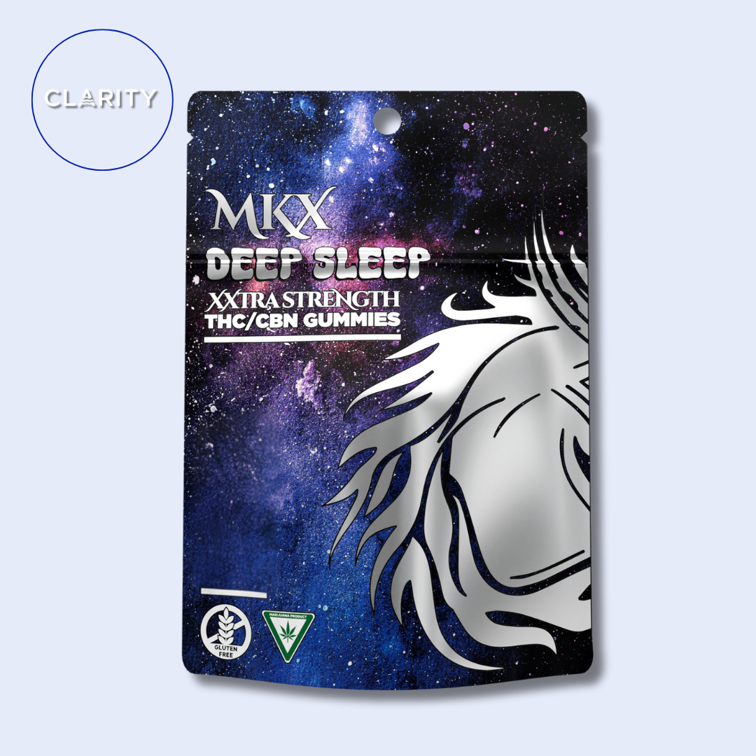 Photograph of product: MKX | 200mg Deep Sleep Gummies | Strawberry Kush