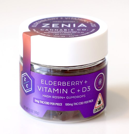 Photograph of product: 100mg Gumdrops | Elderberry Plus