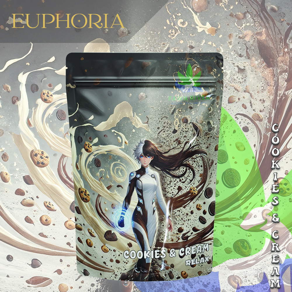 Photograph of product: Cookies & Cream - Euphoria - Pre-Package Flower (3.5g)