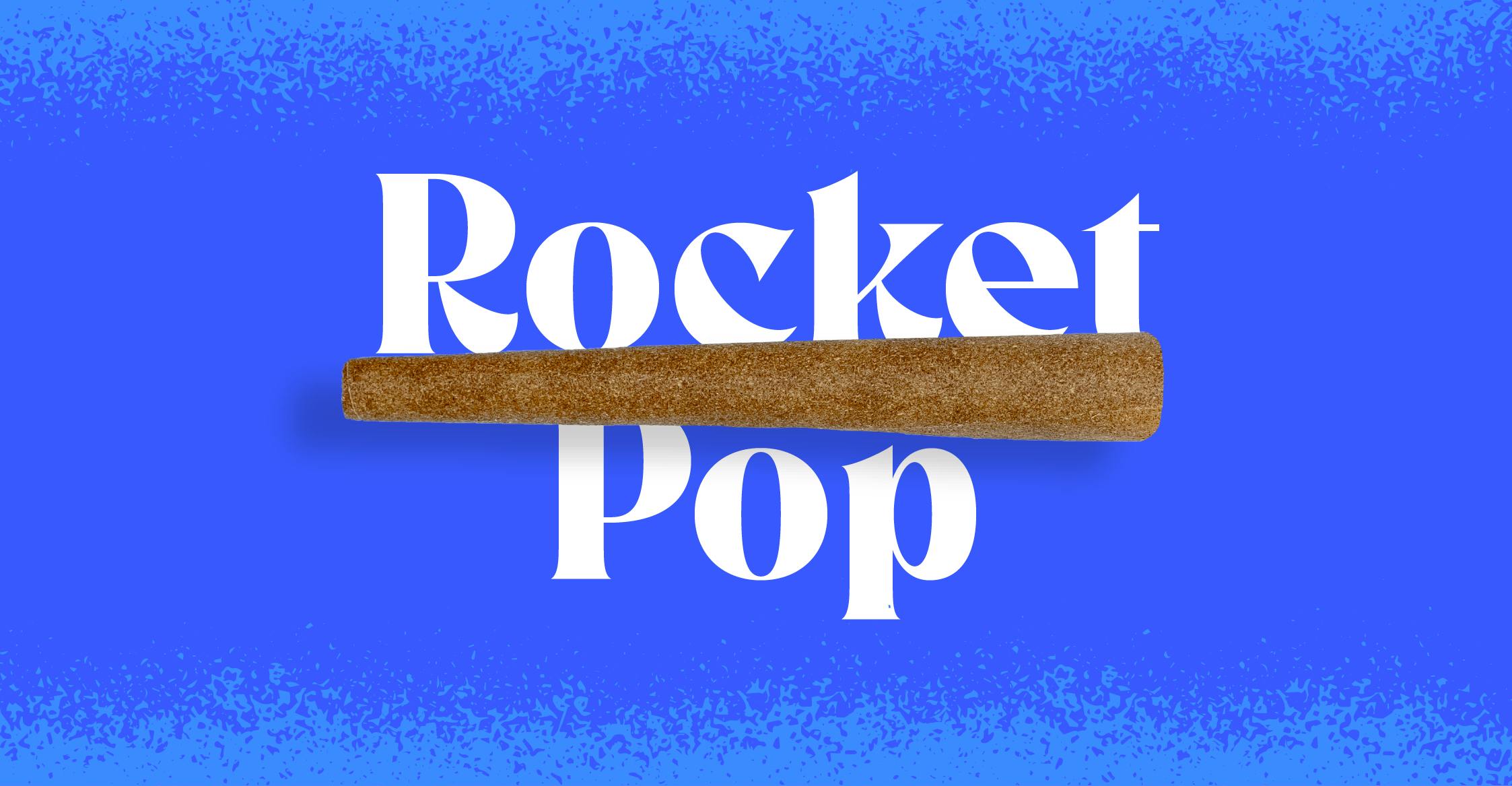 Photograph of product: Doinks Rocket Pop Infused Pre-Roll 1g - 1g