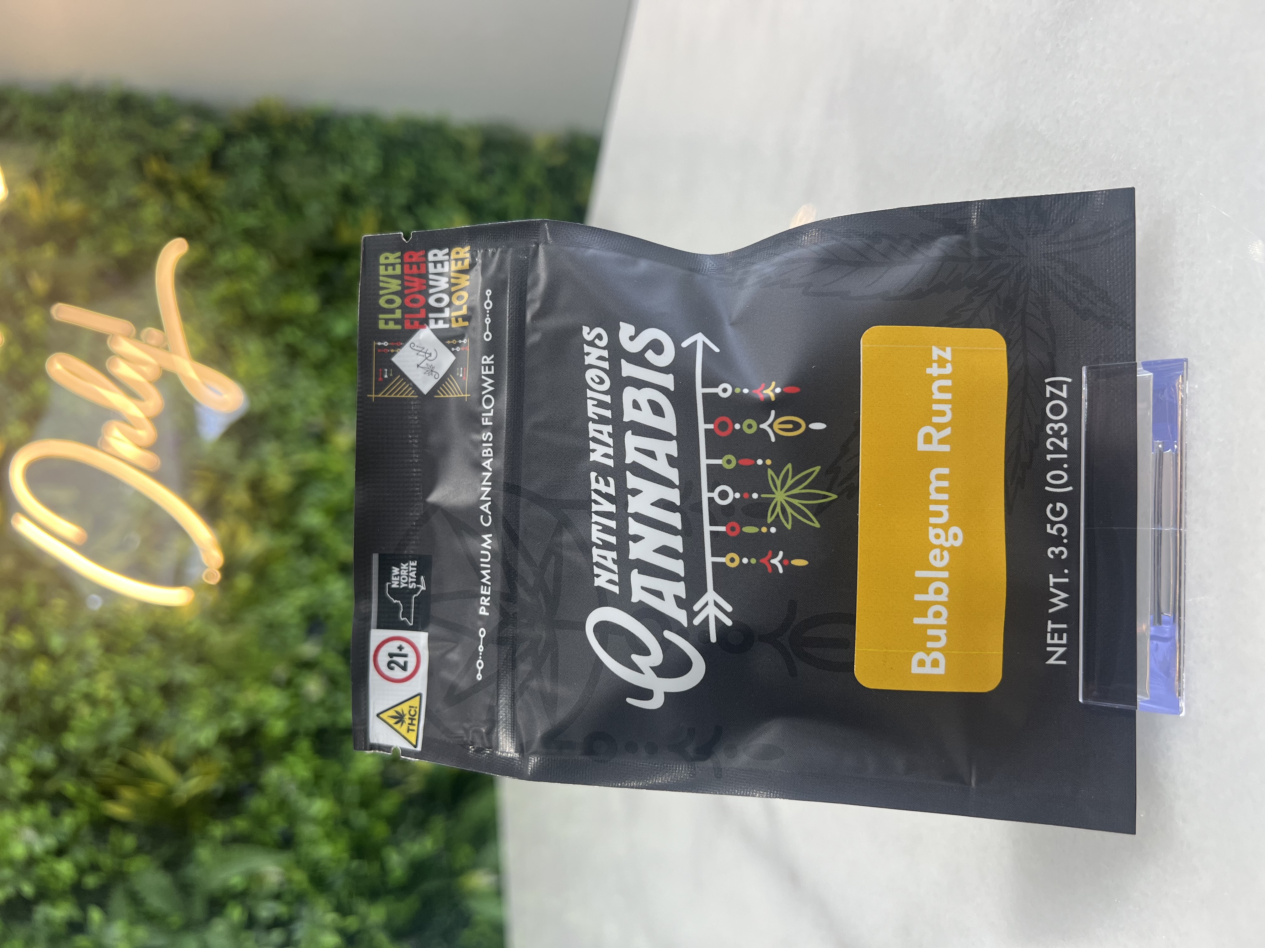 Photograph of product: Native Nations - Bubble Gum Runtz - 3.5g
