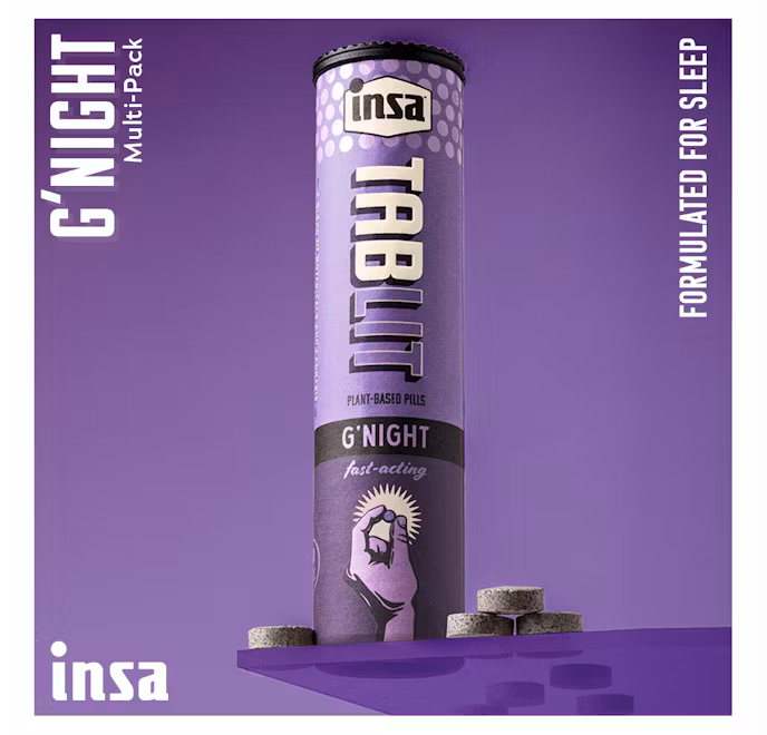 Photograph of product: TABLITS Gnight 100mg