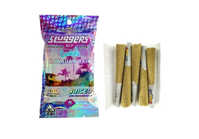 Photograph of product: White Cherry Gelato | .7g x 5 | 3.5g Infused Pre-Roll Pack