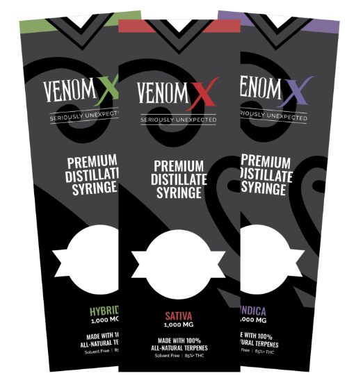 Photograph of product: Venom - Syringe Distillate - RAW (H)