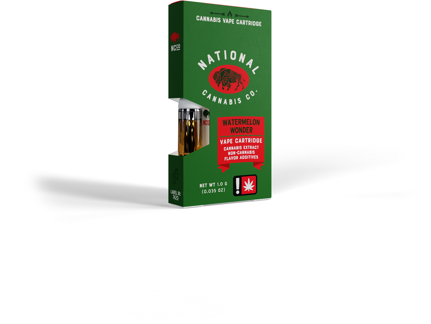 Photograph of product: National Oui'd Co. | Botanical Flavored Cartridge | Watermelon Wonder