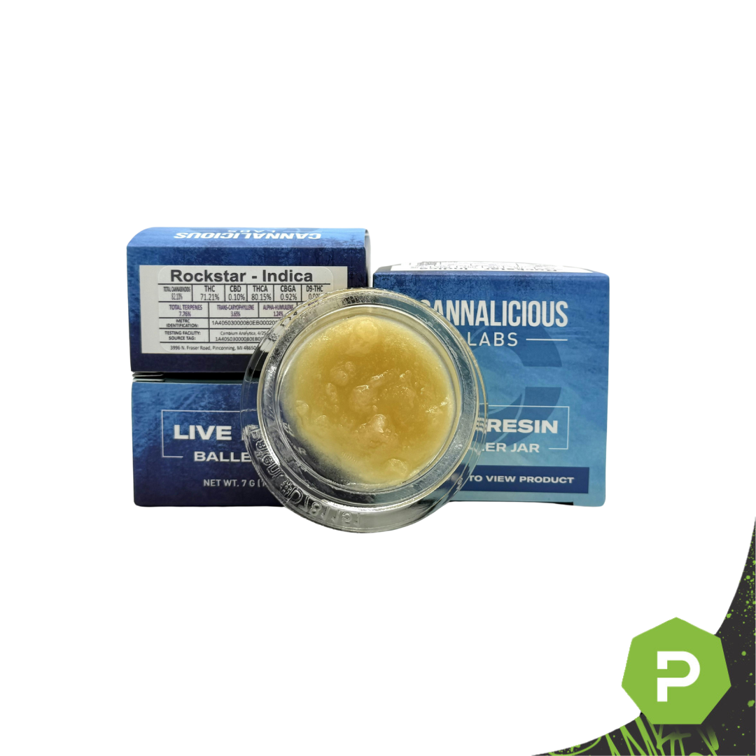 Photograph of product: Cannalicious Live Resin Bucket | Rockstar