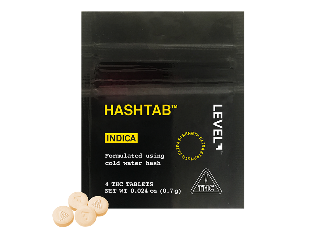 Photograph of product: LEVEL au chocolattab Oui'd 4x 25mg