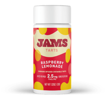 Photograph of product: Raspberry Lemonade Jams Tarts (H) | 100mg