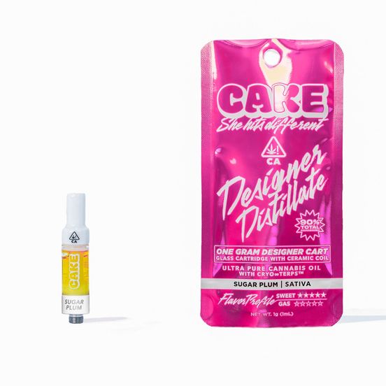 Photograph of product: Cake Cartridge Sugar Plum 1g - 