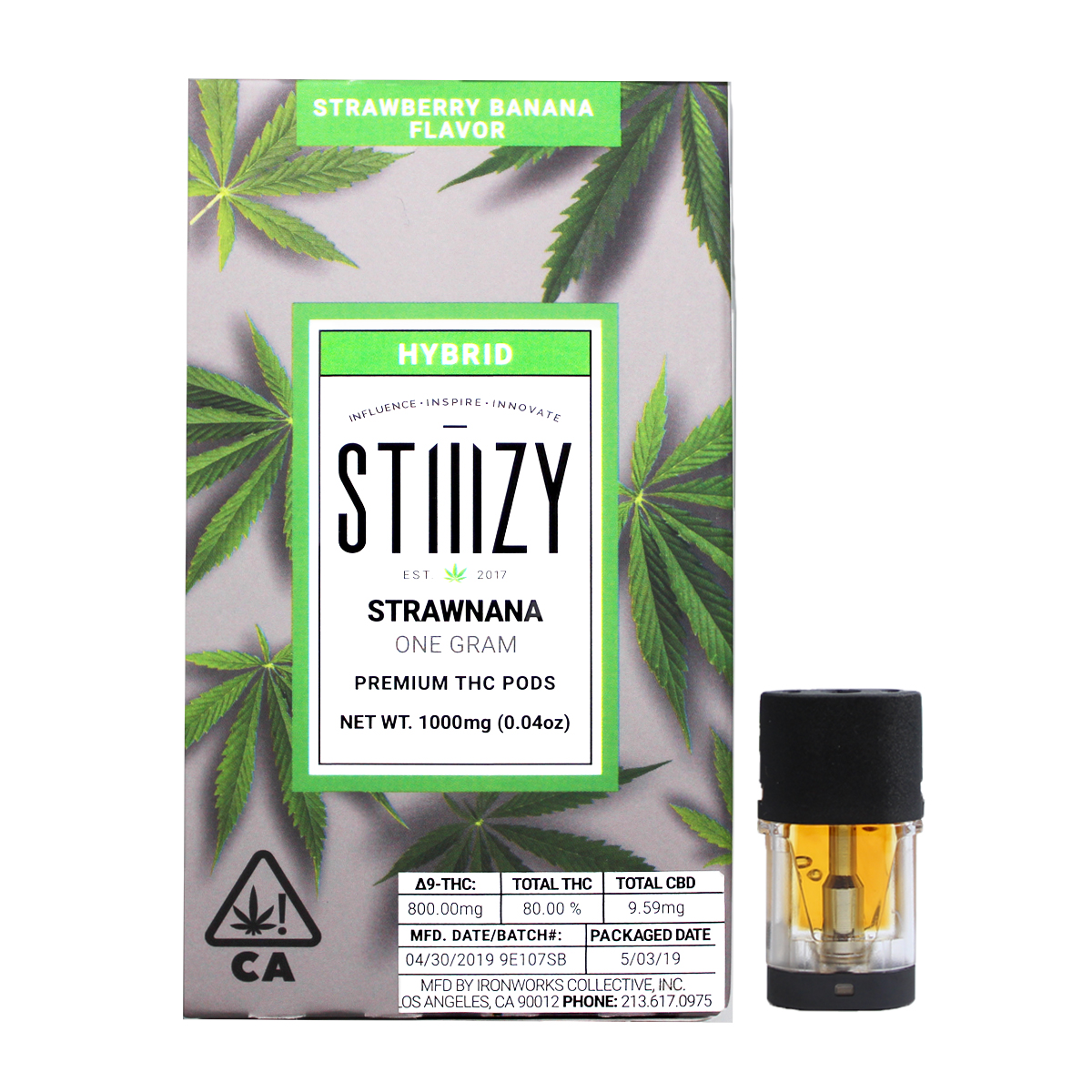 Photograph of product: Strawnana Pod 1g