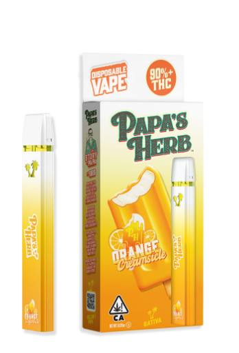 Photograph of product: Orange Creamsicle 1g AIO Vape