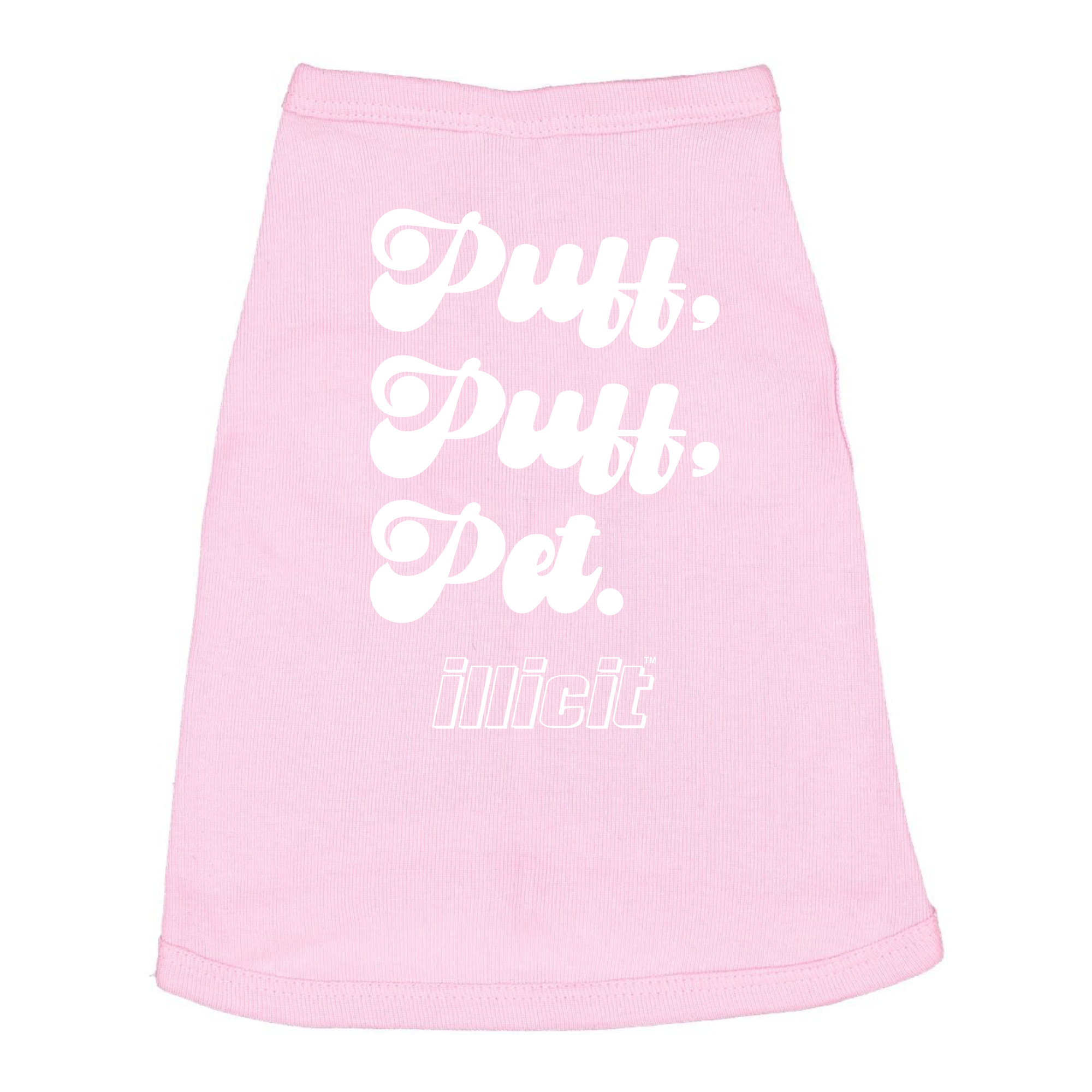 Photograph of product: Puff Puff Pet | Pet-Shirt | Pink