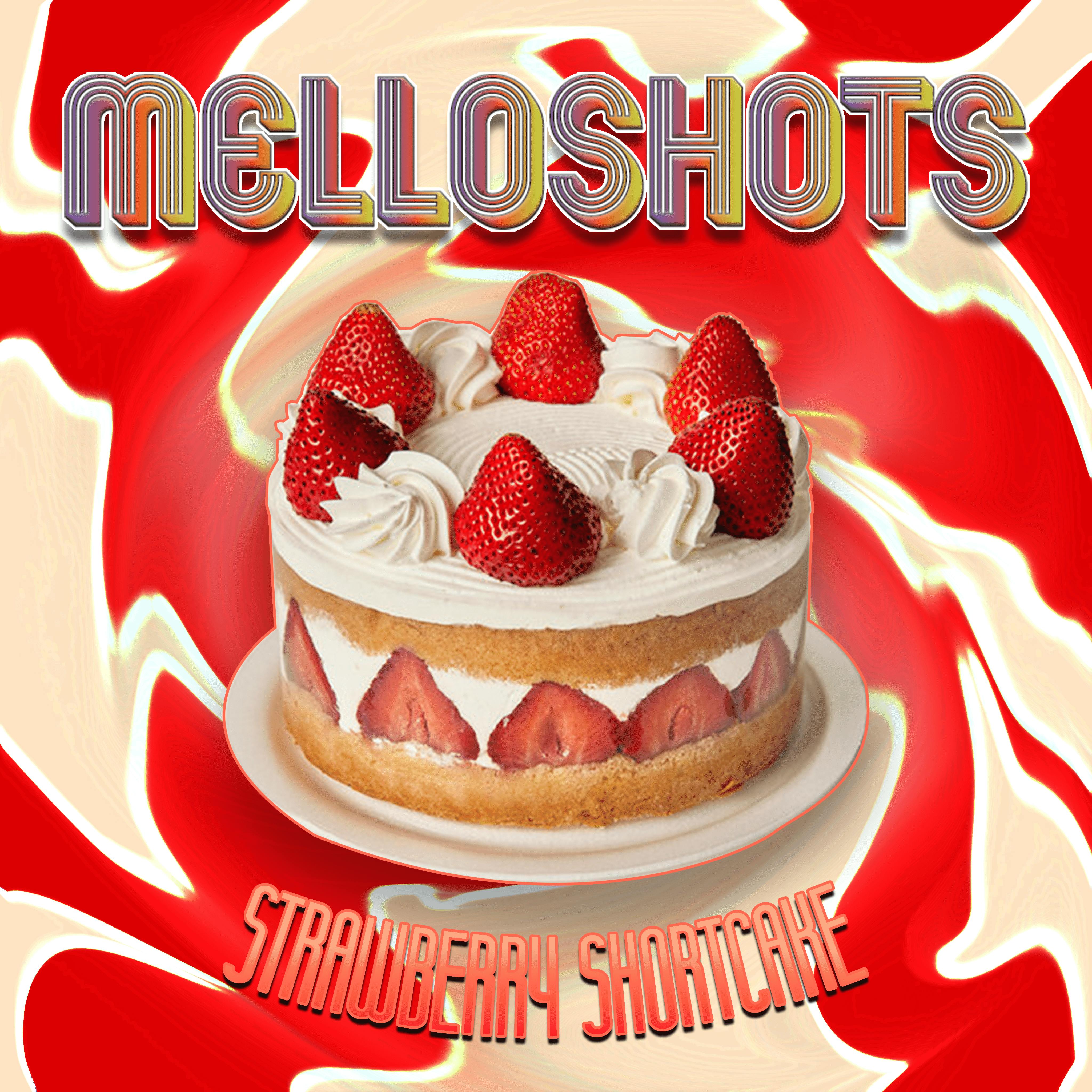 Photograph of product: Oilwell Strawberry Shortcake Melloshot - 500mg 5 Pack